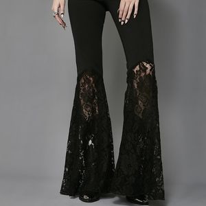 NWT Widow SHADOW HAUNT LACE-UP BELLS